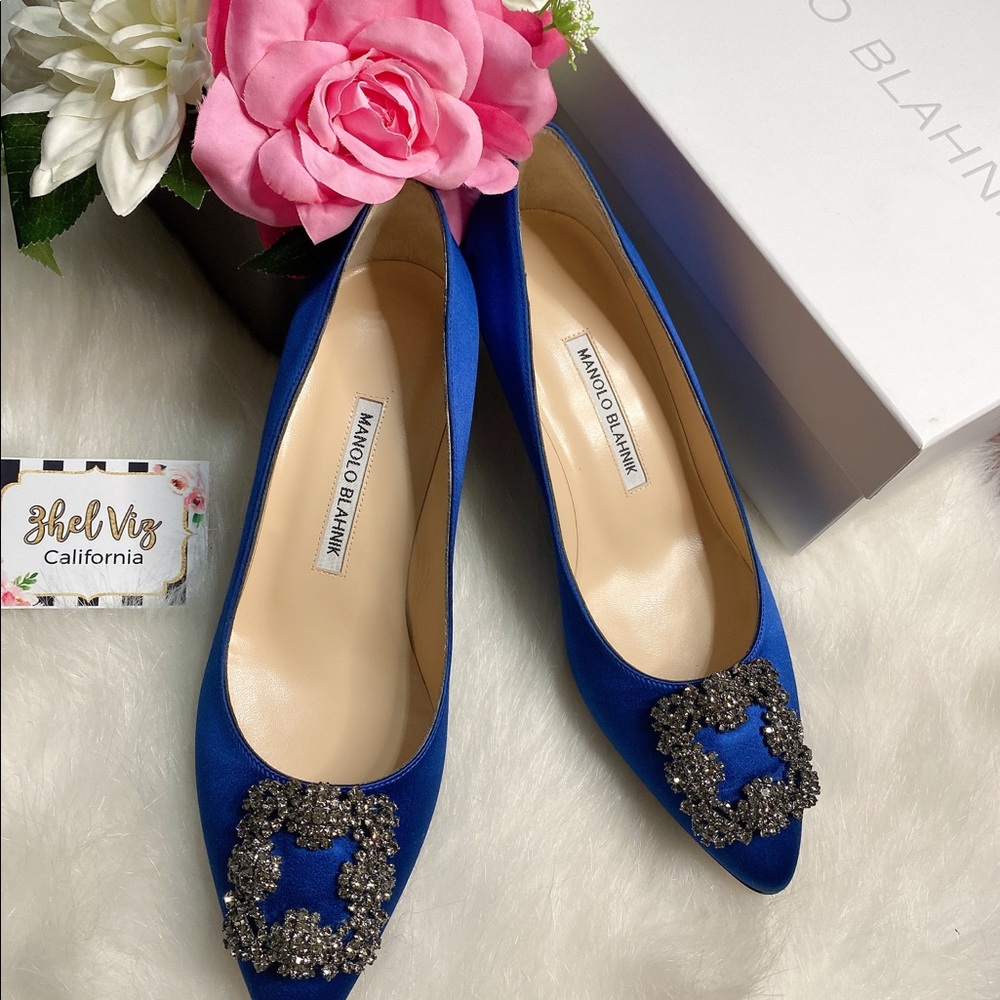 BNIB Manolo Blahnik 105mm - Picture 5 of 14